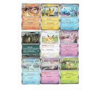 Umbreon Sylveon Espeon - Prismatic Evolutions Evoli Lot de 9 Cartes Jolteon Flareon Vaporeon - 059/13