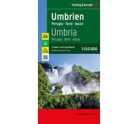 Umbrien, Straßen- Und Freizeitkarte 1:150.000, Freytag & Berndt