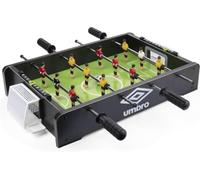 Umbro Babyfoot - Modèle de Table - Baby Foot avec 12 Joueurs - Comprend 2 Balle - Noir