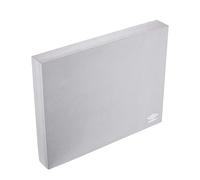 Umbro Balance Pad - Coussin d'équilibre - Favorise la coordination, la forme physique, l'équilibre et la stabilité - Antidérapant - 48 x 40 x 6CM - Mousse souple - Gris