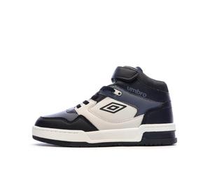 Umbro Baskets Marines/Noires/Blanches Garçon Rouge Olly VLC