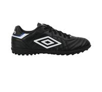 Umbro - Bottes de football pour hommes "Speciali Eternal Club Tf", cuir UO1733 (43 UE) (Noir/Blanc/Bleu royal)