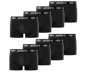 Umbro Boxer Homme 100% Coton, Calecon Homme, Maille Aérée, Naturel (Lot de 8)