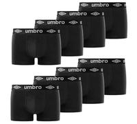 Lot de 8 boxers Umbro en coton : Noir / Taille L
