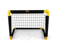 Umbro Cage de Foot 50 x 44 x 44 cm - Mini But Pliable - Kit Entrainement Football pour Enfants et Adultes - Exterieur et Interieur - Noir/Jaune