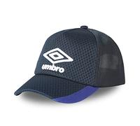 Umbro Casquette Homme & Femme Ajustable, Casquette Trucker Originale et Confortable, Bleu, Noir, Blanc, Taille TU