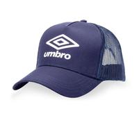 Umbro Casquette Trucker microfibre Homme - Trucker - Filet - Bleu | Blanc - Visière Arrondie 1