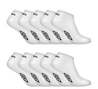 Umbro Chaussette Homme - Lot de 10 - Socquettes Sportswear Homme, Anti-Glisse 43/46