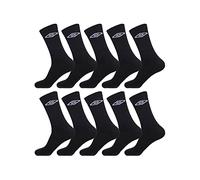 Umbro Homme Umb/1/Tenx10 Chaussettes, Noir, 39-42 EU