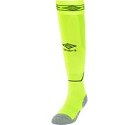 Umbro - Chaussettes de football "Diamond" pour enfants UO163 (31 EU - 34 EU) (Jaune de sécurité/Noir de carbone)