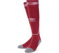Umbro - Chaussettes de football "Diamond" UO227 (L) (Bordeaux/Blanc)