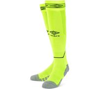 Umbro - Chaussettes de football "Diamond" UO227 (L) (Jaune de sécurité/Noir de carbone)