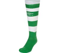 Umbro - Chaussettes "Hoop" pour enfants UO182 (34 EU - 40,5 EU) (Émeraude/Blanc)