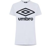 Umbro Diamond Logo Regular Fit T-Shirt Blanc 8 (XS) Female