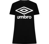 Umbro Diamond Logo Regular Fit T-Shirt Noir 8 (XS) Female
