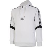 Umbro Diamond Taped Half Zip Hoody Mens Lunar Rck/Black Petit Male
