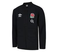 UMBRO England Anthem Veste (O2) JNR, Noir, XL Mixte