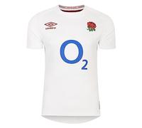 Umbro England Home Pro Maillot SS JNR Bain/kit, Produit sous Licence Officielle, L Mixte