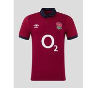 Umbro England Rugby Alternate Classic Shirt 2024 Adults Rouge Très grand Male