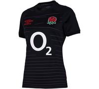 Umbro England Rugby Away Replica Shirt 2022 Womens Noir/Violet 10 (S) Female