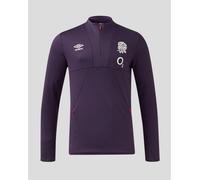 Umbro England Rugby Half Training Top Mens 2024 Nightshade Grand Male