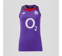 Umbro England Rugby Vest 2024 Womens Violet/Rouge 18 (2XL) Female