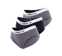 Culotte Femme Coton, sous-vêtements Féminins Sport, Confortable et Doux (Lot de 3), Gris, Noir, Taille M
