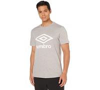 Umbro Fw Large Logo Cotton Tee T-Shirt, Gris (Grey Marl 263), Homme