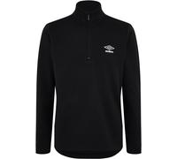 Umbro Half Zip Top Adults Noir 2X Grand. Unisex
