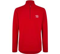 Umbro Half Zip Top Adults Vermillon Grand Unisex