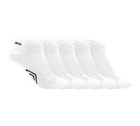 Umbro Chaussette Homme - Lot de 5 - Socquettes Sportswear Homme, Anti-Glisse, Blanc, Noir, Taille 43/46