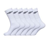 Chaussette Homme Sport Résistantes - Lot de 6 - Chaussettes Hautes Homme, Tennis, Confortables, Blanc, Taille 43/46