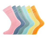 Umbro Homme Chaussettes Umb/1/Tenx6, Jaune Pâle/Bleu Clair/Mauve/Vert/Orange/Rose Clair, 39-42 EU