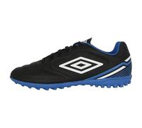 Umbro Homme Classico 13 TF Chaussure de Gazon de Football, Noir Blanc Royal, 40 EU