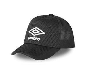 Umbro Homme Umb/0/1/Cas Casquette De Baseball, Noir Logo Blanc, Taille Unique EU