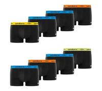 Umbro Homme Umb/1/Bcx8/A4 Boxeur Ajusté, Noir/Bleu/Jaune/Vert/Orange, XL EU