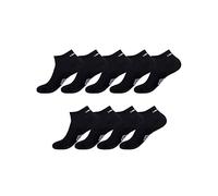 Umbro Chaussette Homme Non-Glissante - Lot de 9 - Socquettes Sportswear Homme, Confortables & Tissage avec Coussinés, Noir, Taille 39/42