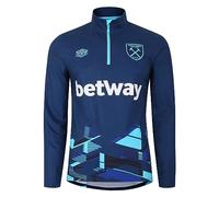 Umbro 98670u Couche intermédiaire pour Hommes, MFQ-TW Navy/Deep Surf/Bluefish, M