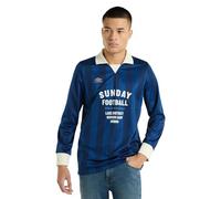 Umbro - Maillot de foot - Homme (M) (Bleu)