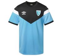 Umbro Maillot d'entraînement Guatemala pour homme - Maillot d'entraînement Guatemala 2023 - 100 % polyester - Design à manches courtes, bleu, Taille M