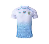 Maillot de Foot Homme RD Congo Extérieur Replica Blanc XL