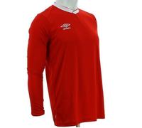 UMBRO Maillot T-shirt Manches Longues Basic Homme rouge XL