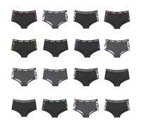 Umbro Pack Surprise Culotte Femme Microfibre, Modèle Aléatoirement Choisi (Lot de 3), Noir Taille S