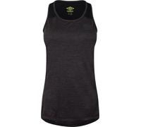Umbro Pro Training Performance Gym Vest Marl noir 6 (2XS) Female