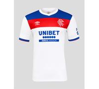 Umbro Rangers Away Shirt 2025 2026 Adults Blanc/Bleu M Male
