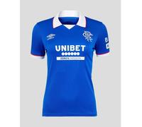 Umbro Rangers Home Football Shirt 2025 2026 Womens Bleu Lapis 12 (M) Female