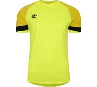 Umbro Short-Sleeve Goalkeeper Top Jaune de sécurité Très grand Male