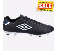 Umbro Speciali Liga Sol Ferme A Lacets Football Hommes Bottes Noir