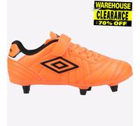 Umbro Spécialisé Liga Junior Haute Performance Chaussures de Football Orange