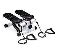 Umbro Stepper - Appareil d'entraînement pour les bras et les jambes - Mini stepper - Équipement de fitness pour la maison - Avec ordinateur et bandes de résistance - Max. 100 kg - Pédales 10 x 32 cm -
